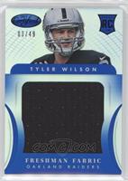 Freshman Fabric - Tyler Wilson #/49