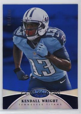 2013 Panini Certified - [Base] - Mirror Blue #36 - Kendall Wright /100