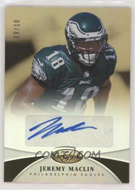 2013 Panini Certified - [Base] - Mirror Gold Signatures #123 - Jeremy Maclin /10