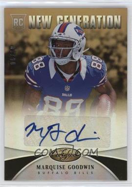 2013 Panini Certified - [Base] - Mirror Gold Signatures #265 - New Generation - Marquise Goodwin /10