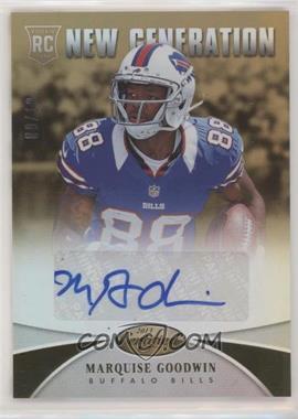 2013 Panini Certified - [Base] - Mirror Gold Signatures #265 - New Generation - Marquise Goodwin /10