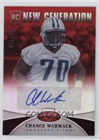 New Generation - Chance Warmack #/999