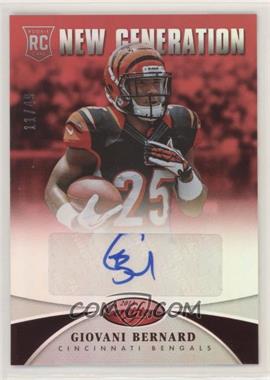 2013 Panini Certified - [Base] - Mirror Red Signatures #236 - New Generation - Giovani Bernard /49