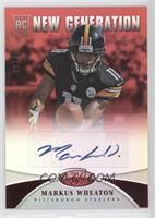 New Generation - Markus Wheaton #/49