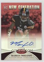 New Generation - Markus Wheaton [Noted] #/49