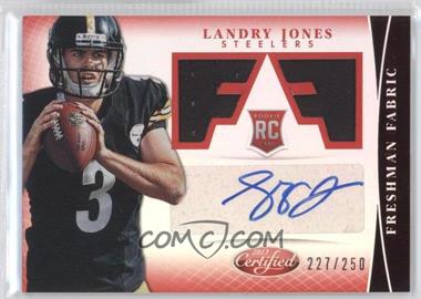 2013 Panini Certified - [Base] - Mirror Red Signatures #320 - Freshman Fabric - Landry Jones /250