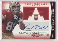 Freshman Fabric - Vance McDonald #/199