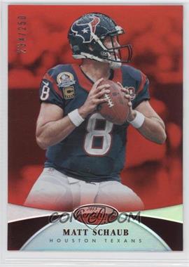 2013 Panini Certified - [Base] - Mirror Red #19 - Matt Schaub /250