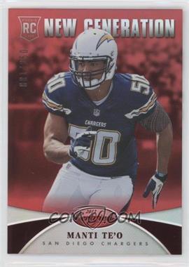 2013 Panini Certified - [Base] - Mirror Red #259 - New Generation - Manti Te'o /250