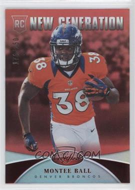 2013 Panini Certified - [Base] - Mirror Red #271 - New Generation - Montee Ball /250