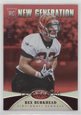 2013 Panini Certified - [Base] - Mirror Red #275 - New Generation - Rex Burkhead /250