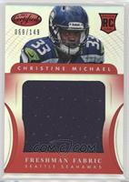 Freshman Fabric - Christine Michael #/149