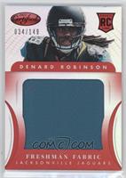 Freshman Fabric - Denard Robinson #/149