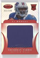 Freshman Fabric - EJ Manuel #/149