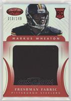 Freshman Fabric - Markus Wheaton #/149