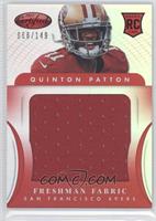 Freshman Fabric - Quinton Patton #/149