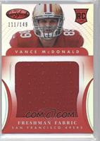 Freshman Fabric - Vance McDonald #/149