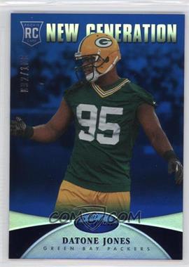 2013 Panini Certified - [Base] - Platinum Blue #222 - New Generation - Datone Jones /100