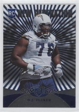 2013 Panini Certified - [Base] - Platinum Blue #258 - New Generation - D.J. Fluker /100