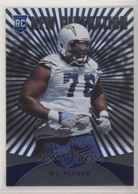 2013 Panini Certified - [Base] - Platinum Blue #258 - New Generation - D.J. Fluker /100