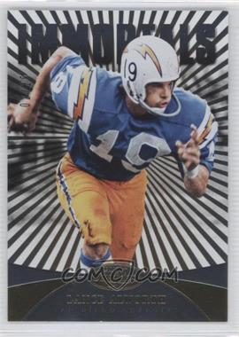 2013 Panini Certified - [Base] - Platinum Gold #186 - Immortals - Lance Alworth /25