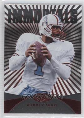 2013 Panini Certified - [Base] - Platinum Red #200 - Immortals - Warren Moon