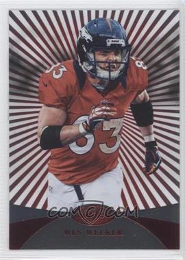 2013 Panini Certified - [Base] - Platinum Red #58 - Wes Welker