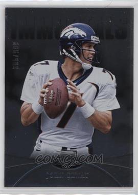 2013 Panini Certified - [Base] #182 - Immortals - John Elway /999