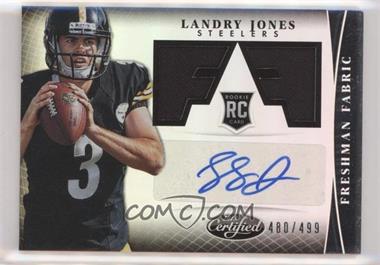 2013 Panini Certified - [Base] #320 - Freshman Fabric - Landry Jones /499