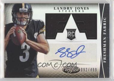 2013 Panini Certified - [Base] #320 - Freshman Fabric - Landry Jones /499