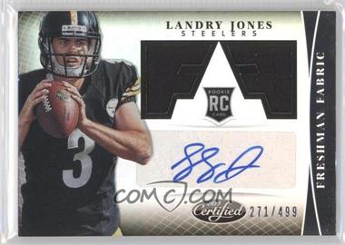 2013 Panini Certified - [Base] #320 - Freshman Fabric - Landry Jones /499