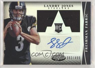 2013 Panini Certified - [Base] #320 - Freshman Fabric - Landry Jones /499