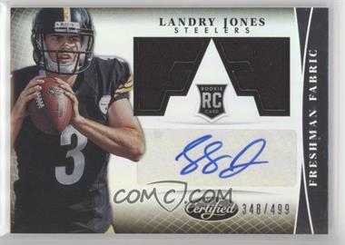 2013 Panini Certified - [Base] #320 - Freshman Fabric - Landry Jones /499