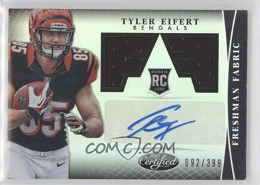 2013 Panini Certified - [Base] #337 - Freshman Fabric - Tyler Eifert /399