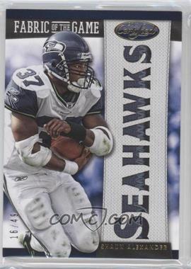 2013 Panini Certified - Fabric of the Game Jersey Team Die-Cut - Prime #8 - Shaun Alexander /49