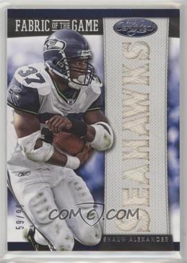 2013 Panini Certified - Fabric of the Game Jersey Team Die-Cut #8 - Shaun Alexander /99