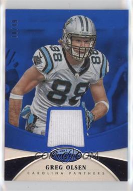 2013 Panini Certified - Materials - Mirror Blue #34 - Greg Olsen /49