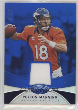 2013 Panini Certified - Materials - Mirror Blue #72 - Peyton Manning /99