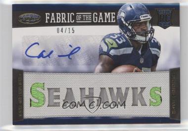 2013 Panini Certified - Rookie Fabric of the Game Jersey Team Die-Cut - Signatures Prime #3 - Christine Michael /15