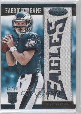 2013 Panini Certified - Rookie Fabric of the Game Jersey Team Die-Cut #25 - Matt Barkley /99