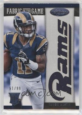 2013 Panini Certified - Rookie Fabric of the Game Jersey Team Die-Cut #34 - Tavon Austin /99