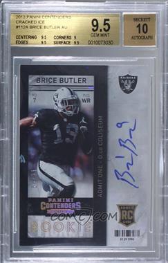 2013 Panini Contenders - [Base] - Cracked Ice #112 - Brice Butler /21 [BGS 9.5 GEM MINT]