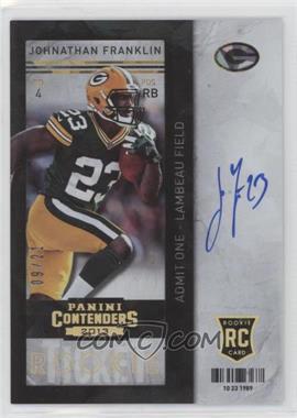 2013 Panini Contenders - [Base] - Cracked Ice #213 - Johnathan Franklin /21