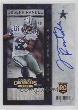 2013 Panini Contenders - [Base] - Cracked Ice #215 - Joseph Randle /21