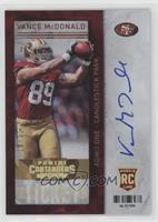 Vance McDonald #/21