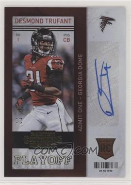 2013 Panini Contenders - [Base] - Playoff Ticket #133 - Desmond Trufant /99
