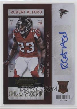 2013 Panini Contenders - [Base] - Playoff Ticket #176 - Robert Alford /99