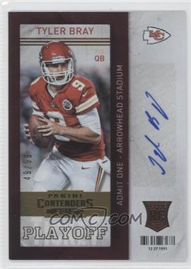 2013 Panini Contenders - [Base] - Playoff Ticket #188 - Tyler Bray /99
