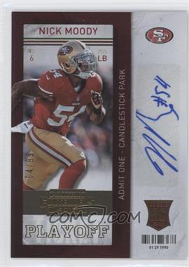 2013 Panini Contenders - [Base] - Playoff Ticket #199 - Nick Moody /99