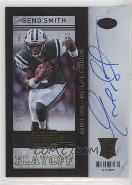 2013 Panini Contenders - [Base] - Playoff Ticket #211 - Geno Smith /99